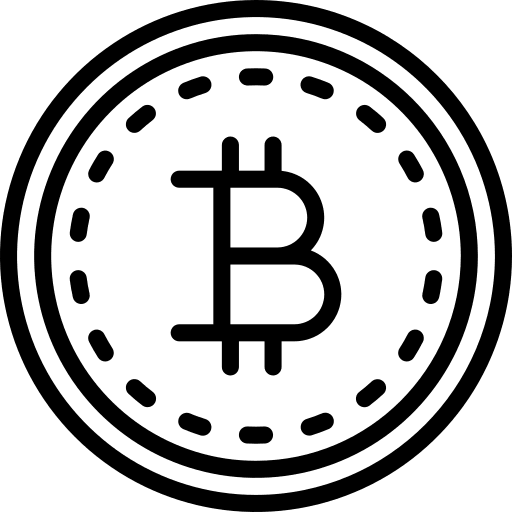 Bitcoin cash banking cryptocurrency icon