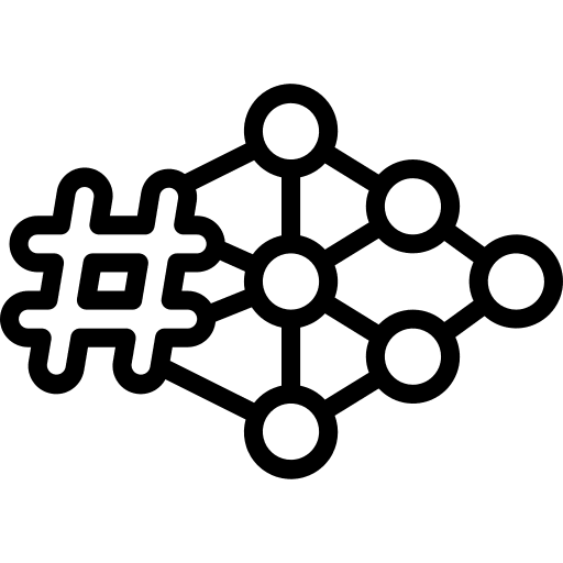 Hash rate machine learning algorithm blended learning icon