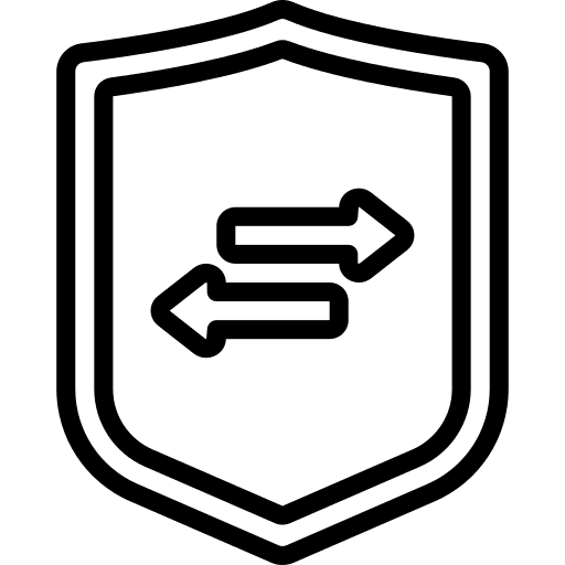 Transaction protection protected verified icon