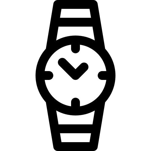 Watch wristwatch technology notification icon