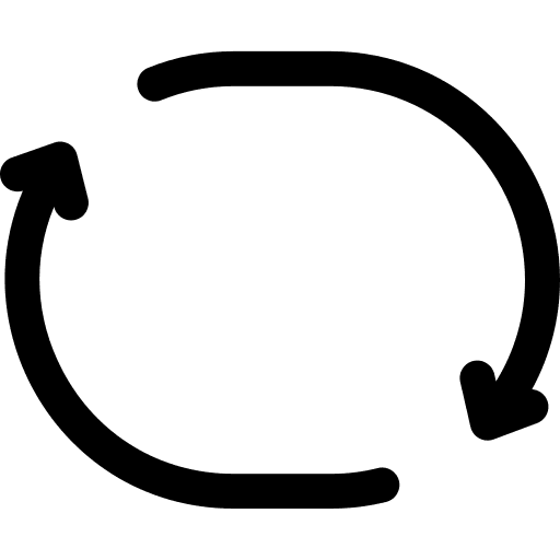 Rotate interface ui rotate icon