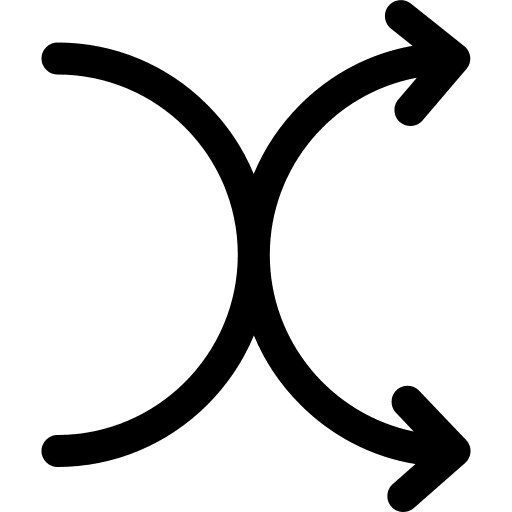 Random random arrows symbols icon Random random arrows symbols icon