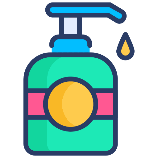 Hand sanitizer hand wash wellness hygiene icon Hand sanitizer hand wash wellness hygiene icon
