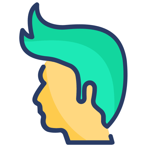 Man man hairdresser people icon Man man hairdresser people icon