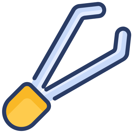 Tweezer grooming personal care healthcare and medical icon Tweezer grooming personal care healthcare and medical icon