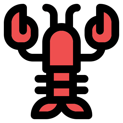 Lobster animal kingdom lobster wild life icon Lobster animal kingdom lobster wild life icon