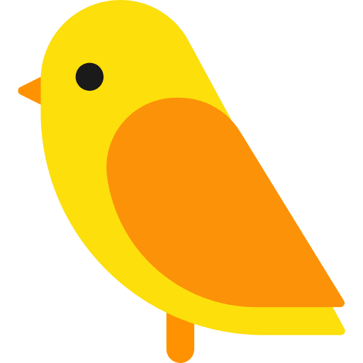 Bird ornithology bird animals icon