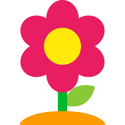 Flower nature flower botanical icon