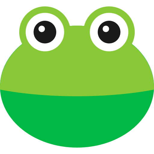 Frog zoo wildlife zoology icon