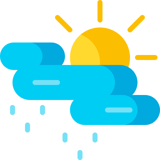 Rain rain rainy day meteorology icon