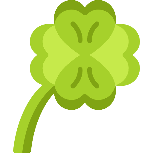 Clover plant clover lucky icon Clover plant clover lucky icon
