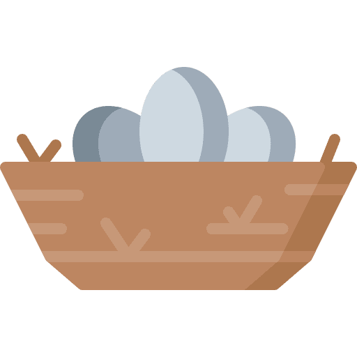Eggs nest bird eggs icon Eggs nest bird eggs icon
