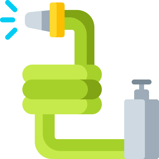 Hose watering garden hose icon Hose watering garden hose icon