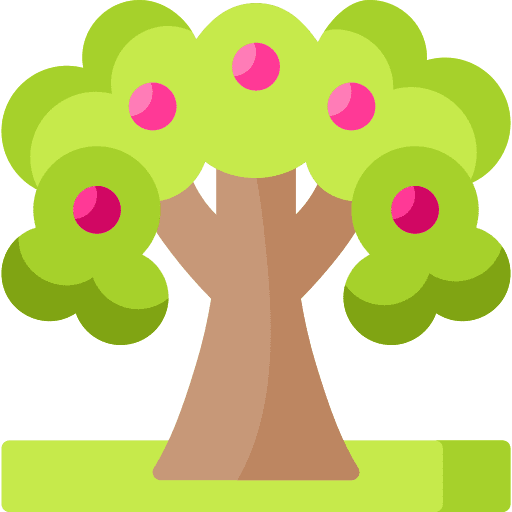 Tree tree nature farming and gardening icon Tree tree nature farming and gardening icon