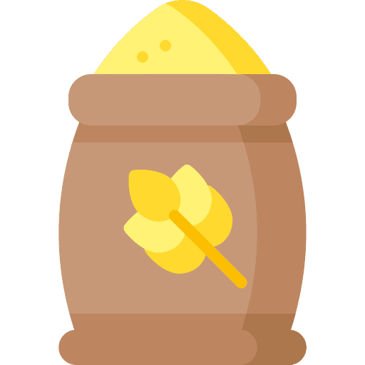 Wheat wheat grain bag cereal icon Wheat wheat grain bag cereal icon