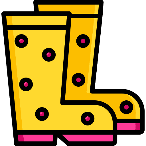 Boots rain boots clothing icon Boots rain boots clothing icon