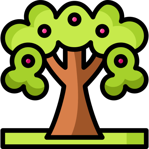 Tree nature farming and gardening tree icon Tree nature farming and gardening tree icon
