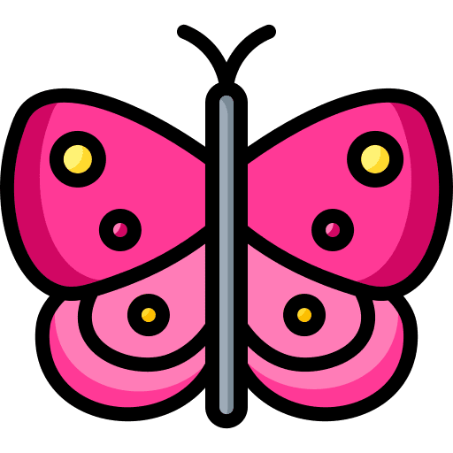 Butterfly fly entomology zoology icon Butterfly fly entomology zoology icon