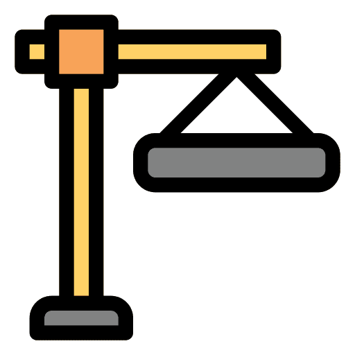 Crane crane industry box icon Crane crane industry box icon