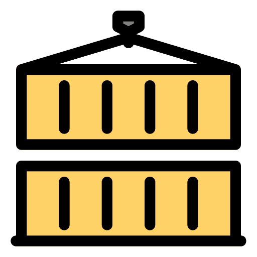 Crane hook shipping and delivery crane icon Crane hook shipping and delivery crane icon
