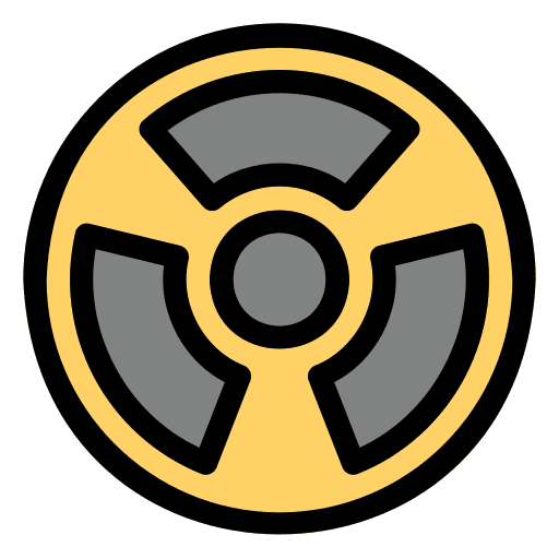 Radiation sign radiation sign nuclear alert icon Radiation sign radiation sign nuclear alert icon