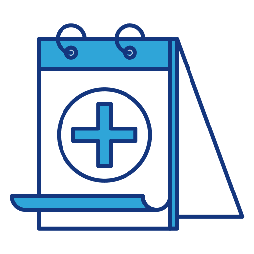Add date plus calendar icon