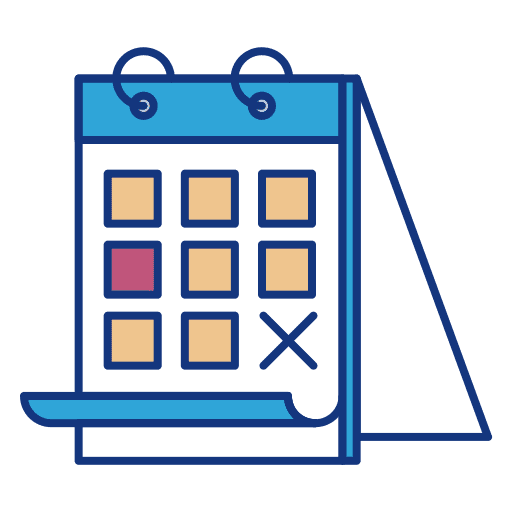 Calendar planning organization schedule icon Calendar planning organization schedule icon