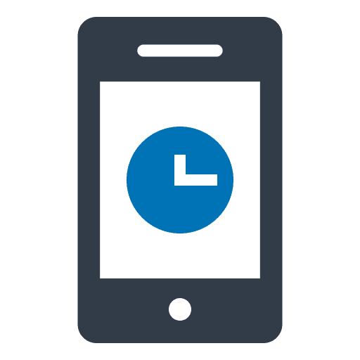 Clock electronics communications time icon Clock electronics communications time icon