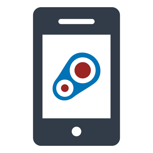 Engine performance engine mobile phone icon Engine performance engine mobile phone icon
