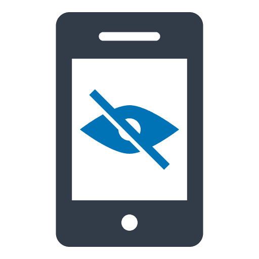 Invisible ui electronics eye icon Invisible ui electronics eye icon