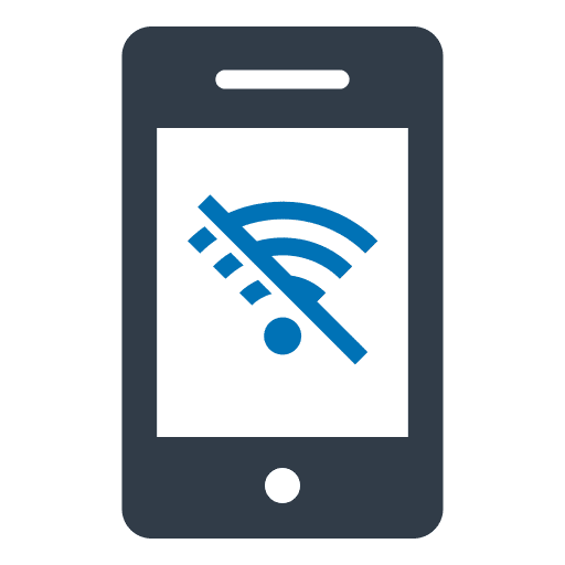 No wifi smartphone no wifi wifi signal icon No wifi smartphone no wifi wifi signal icon