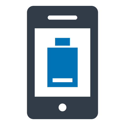Low battery ui mobile phone battery status icon Low battery ui mobile phone battery status icon