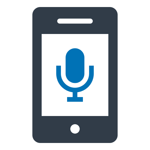 Microphone mobile phone ui electronics icon Microphone mobile phone ui electronics icon