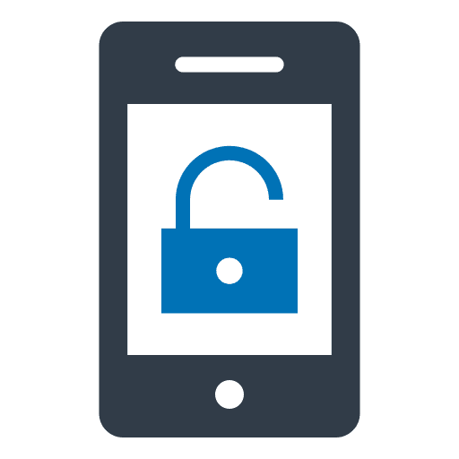 Unlocked ui security electronics icon Unlocked ui security electronics icon