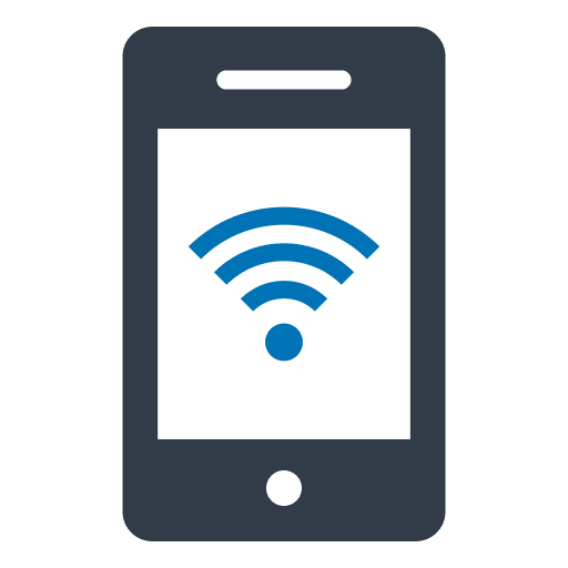 Wifi signal wifi mobile phone icon Wifi signal wifi mobile phone icon