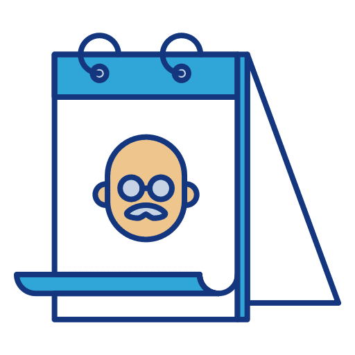 Grandfather user organization event icon Grandfather user organization event icon
