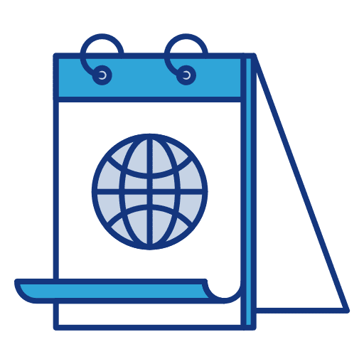 Internet date schedule time and date icon Internet date schedule time and date icon