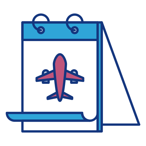 Vacation holidays date travel icon Vacation holidays date travel icon