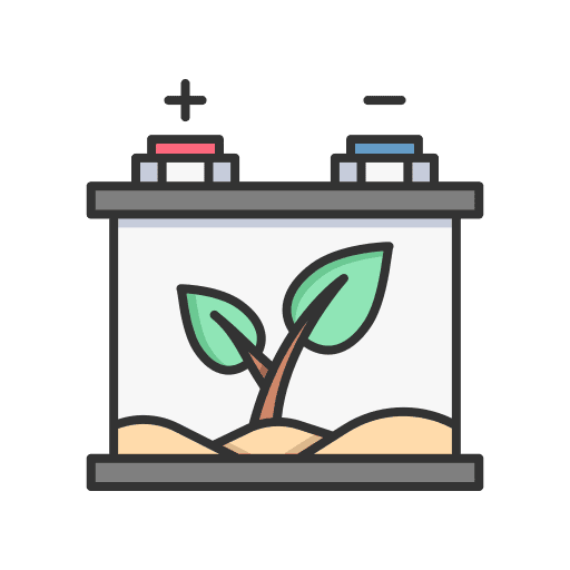 Accumulator ecology ecology and environment green power icon