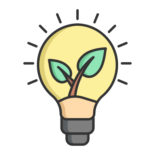 Bulb environment lamp ecology icon Bulb environment lamp ecology icon