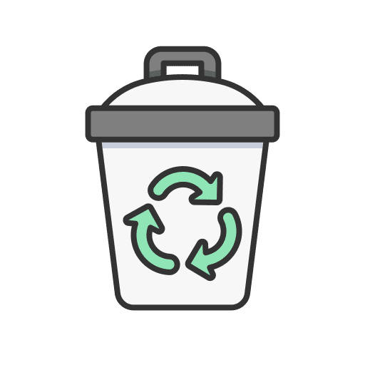 Bin recycle ecology and environment trash icon Bin recycle ecology and environment trash icon