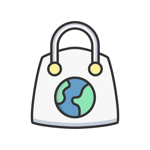 Eco bag environment shopping bag ecological icon Eco bag environment shopping bag ecological icon