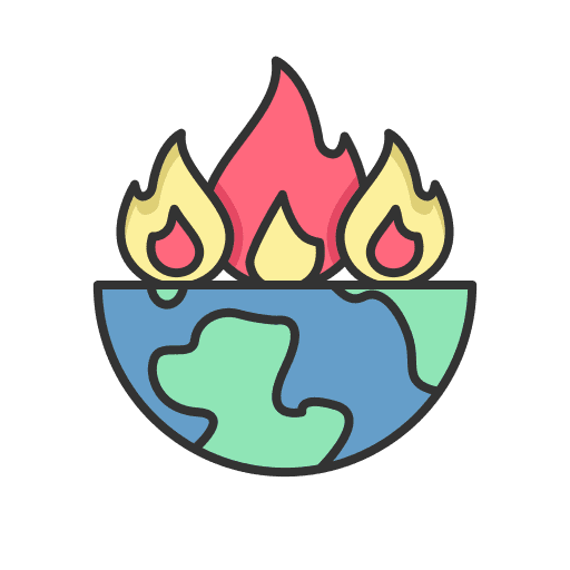 Global warming earth ecology and environment world icon Global warming earth ecology and environment world icon