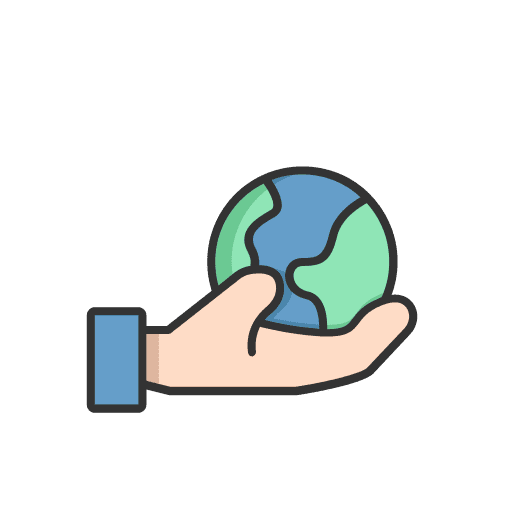 Care ecology world environment icon Care ecology world environment icon