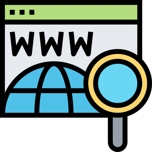 Domain domain browser www icon Domain domain browser www icon