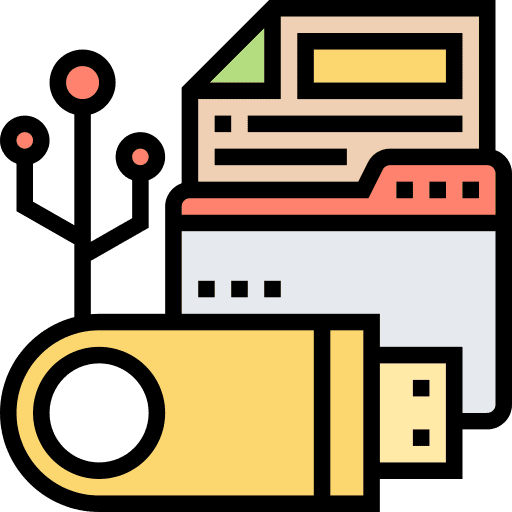 Drive usb flash drive data storage storage icon