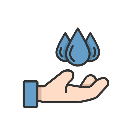 Water environment eco save icon Water environment eco save icon