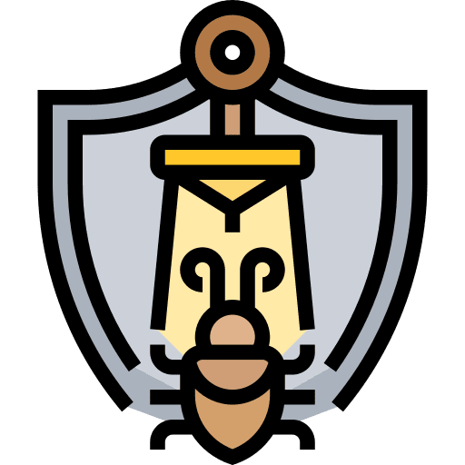 Antivirus restricted patch threat icon Antivirus restricted patch threat icon