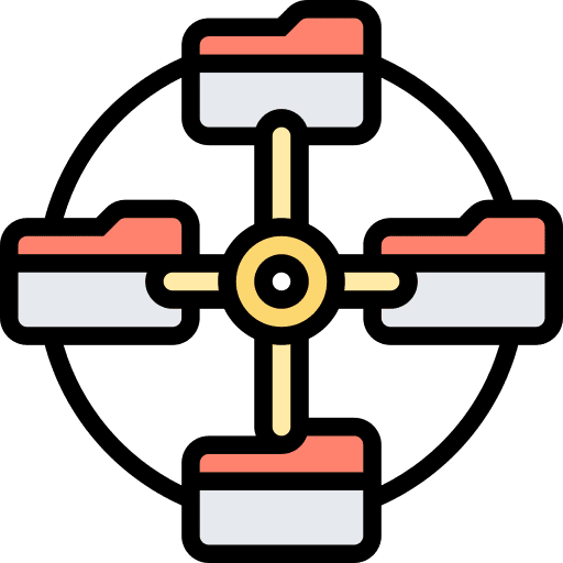 Data link storage communications data storage icon Data link storage communications data storage icon