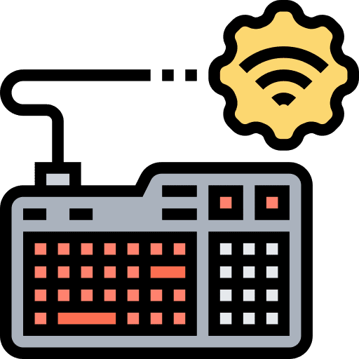 Keyboard wifi computer wireless keyboard icon Keyboard wifi computer wireless keyboard icon